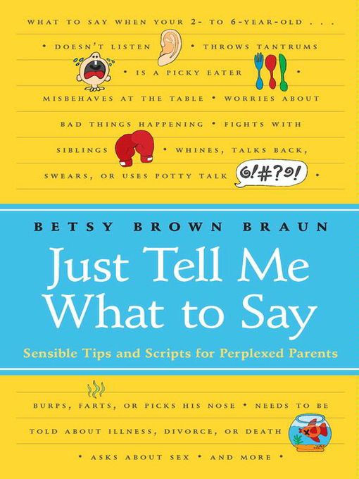 Cover image for Just Tell Me What to Say